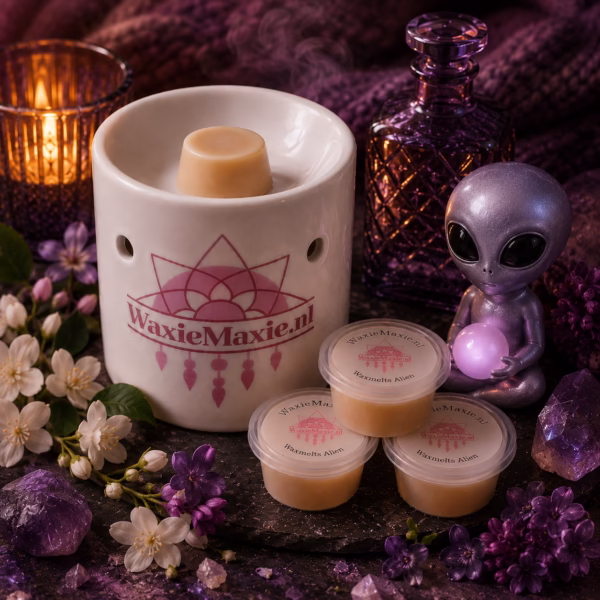 Waxmelts Aliens Hypnotisch, Mysterieus & Intens Vrouwelijk Waxmelts Aliens van Waxiemaxie.nl