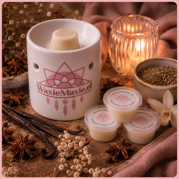 Waxmelts Anijs Vanille is een Subtiele geur.