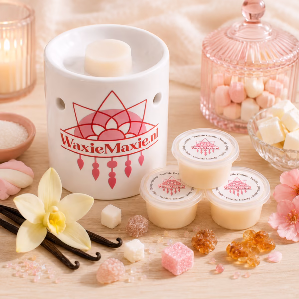 Waxmelts Vanille Candy Warme Gourmand Geur met Romige Vanille